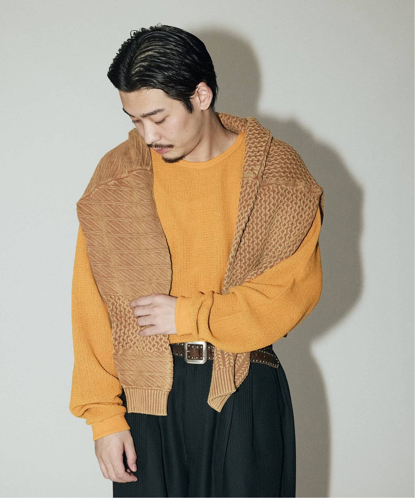 J.S.Homestead / レノ メッシュ ファブリック ロンT（Tシャツ