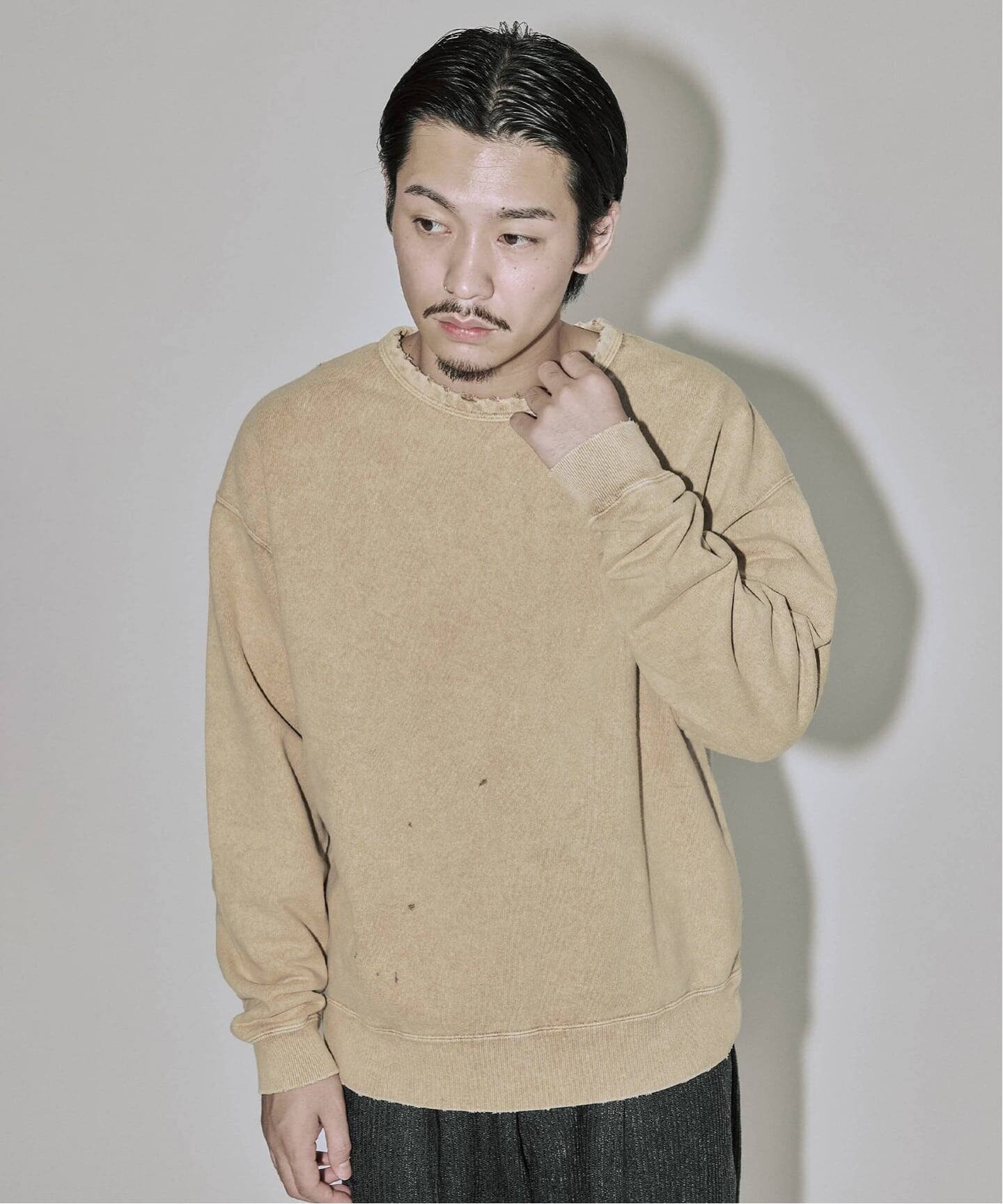 J.S.Homestead / パシフィック 裏毛 ダメージ スウェット（スウェット