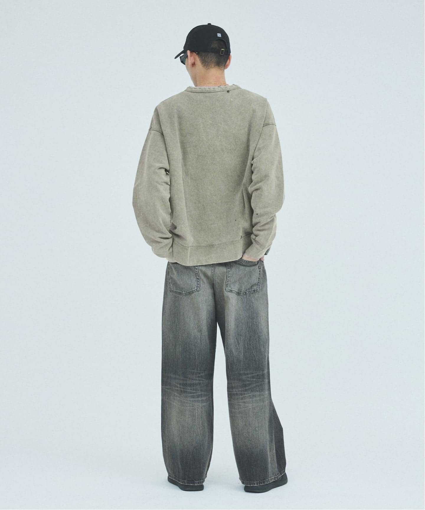 J.S.Homestead / パシフィック 裏毛 ダメージ スウェット（スウェット