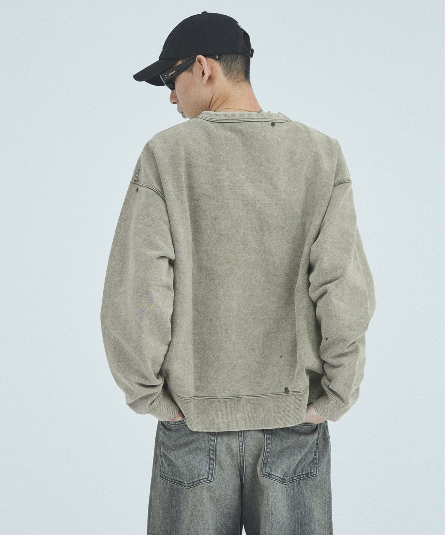 J.S.Homestead / パシフィック 裏毛 ダメージ スウェット（スウェット