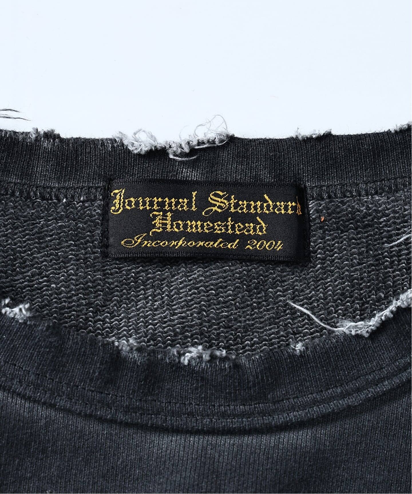 J.S.Homestead / パシフィック 裏毛 ダメージ スウェット（スウェット
