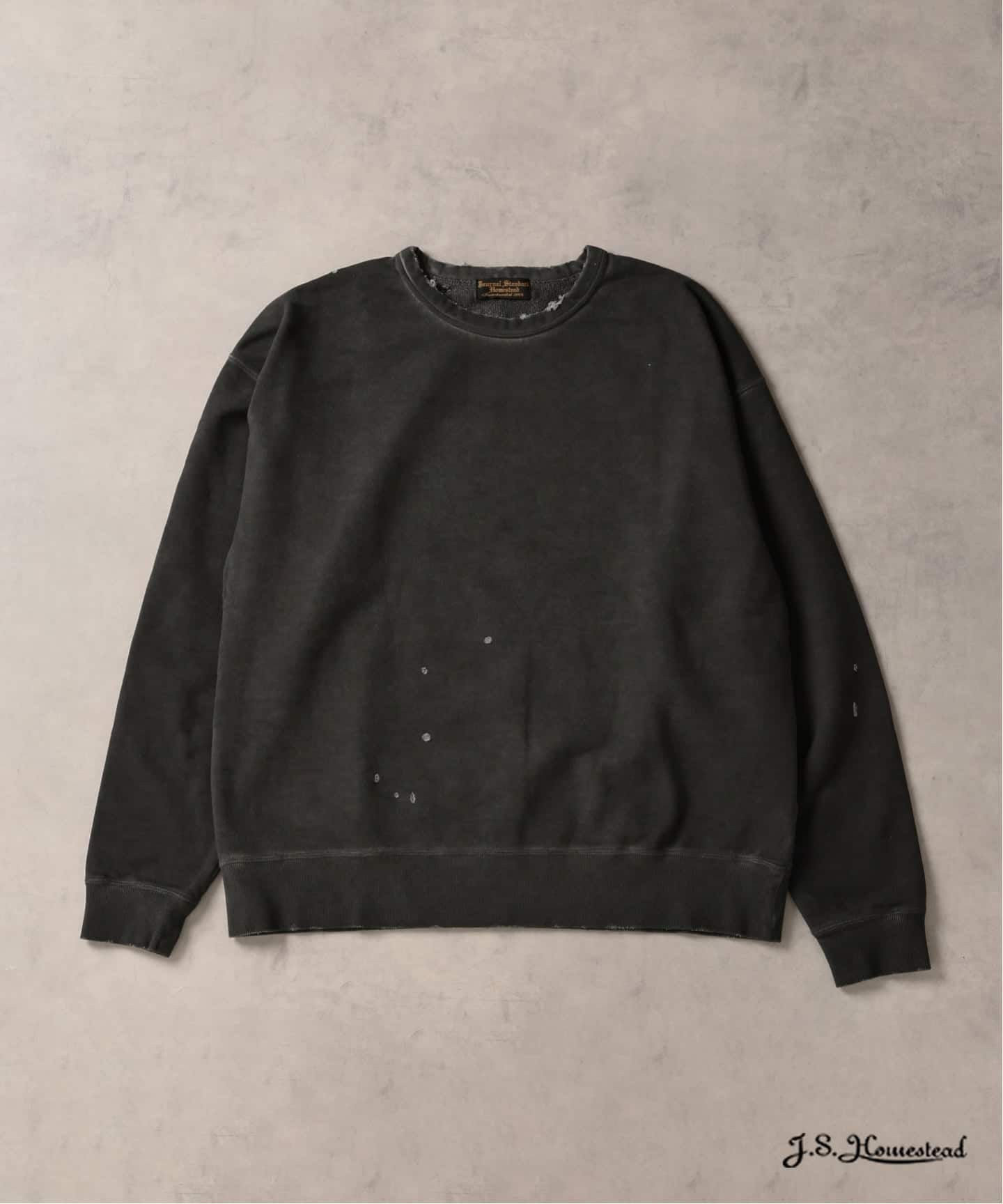 J.S.Homestead / パシフィック 裏毛 ダメージ スウェット（スウェット