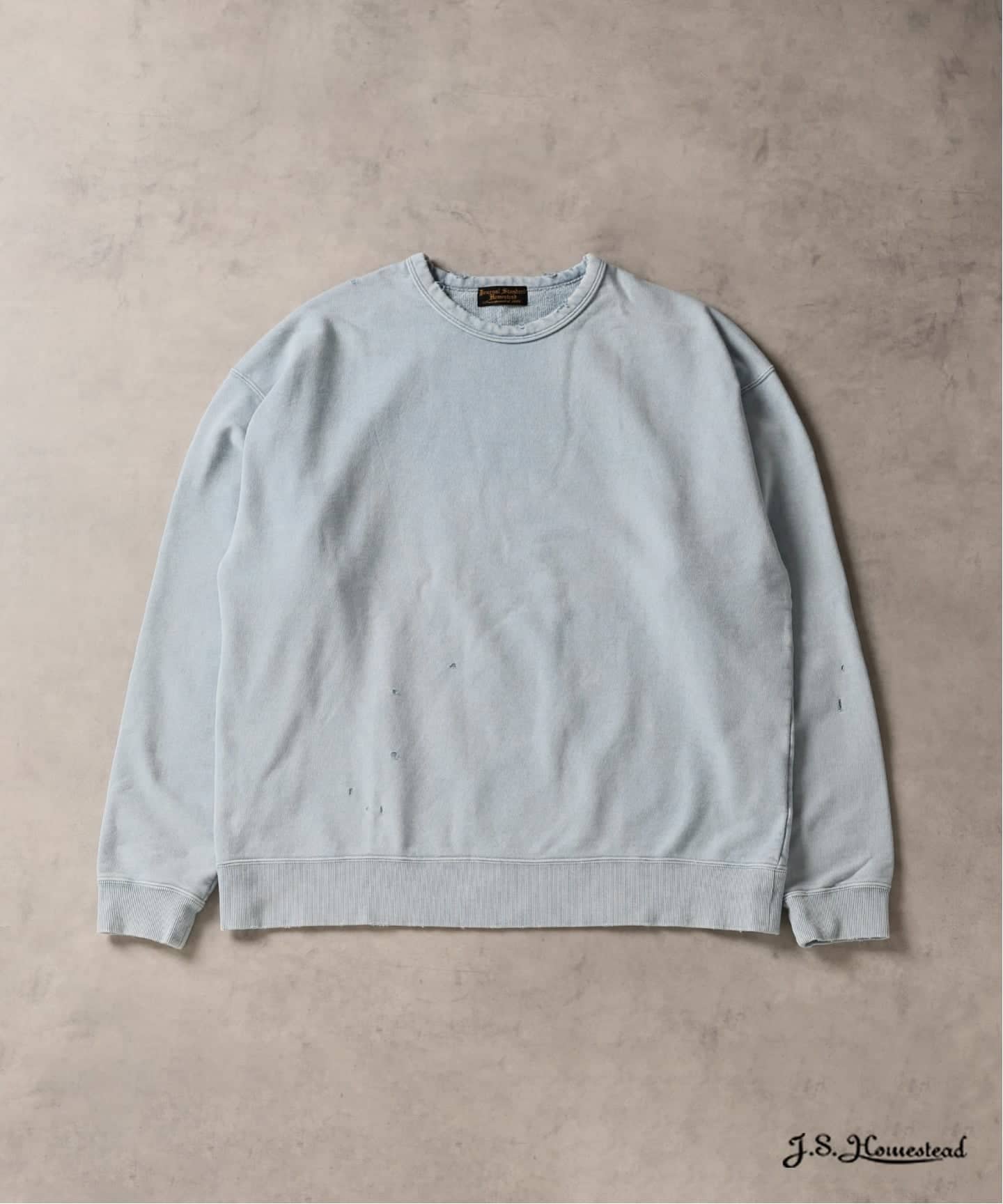 J.S.Homestead / パシフィック 裏毛 ダメージ スウェット（スウェット