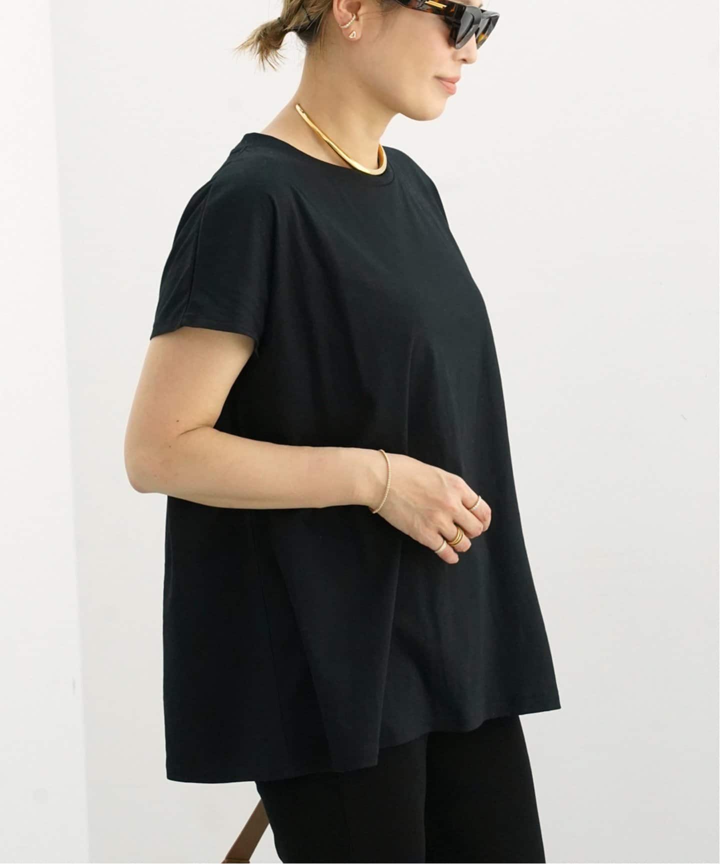 CELERI フレンチスリーブ Tシャツ（Tシャツ／カットソー）｜Deuxieme