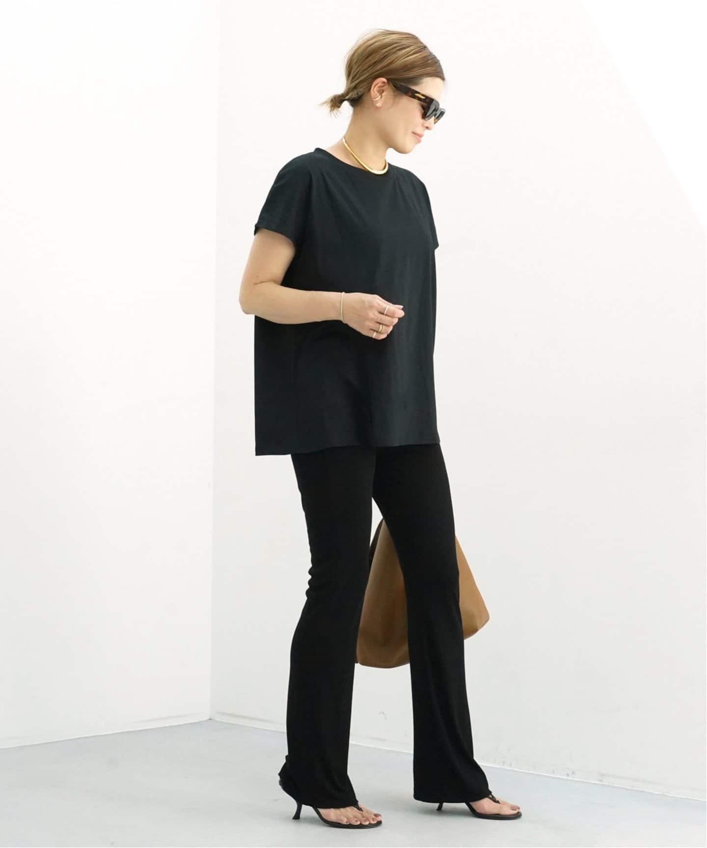 CELERI フレンチスリーブ Tシャツ（Tシャツ／カットソー）｜Deuxieme