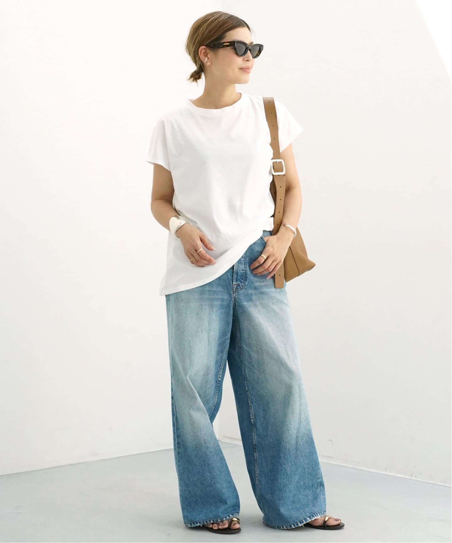 CELERI フレンチスリーブ Tシャツ（Tシャツ／カットソー