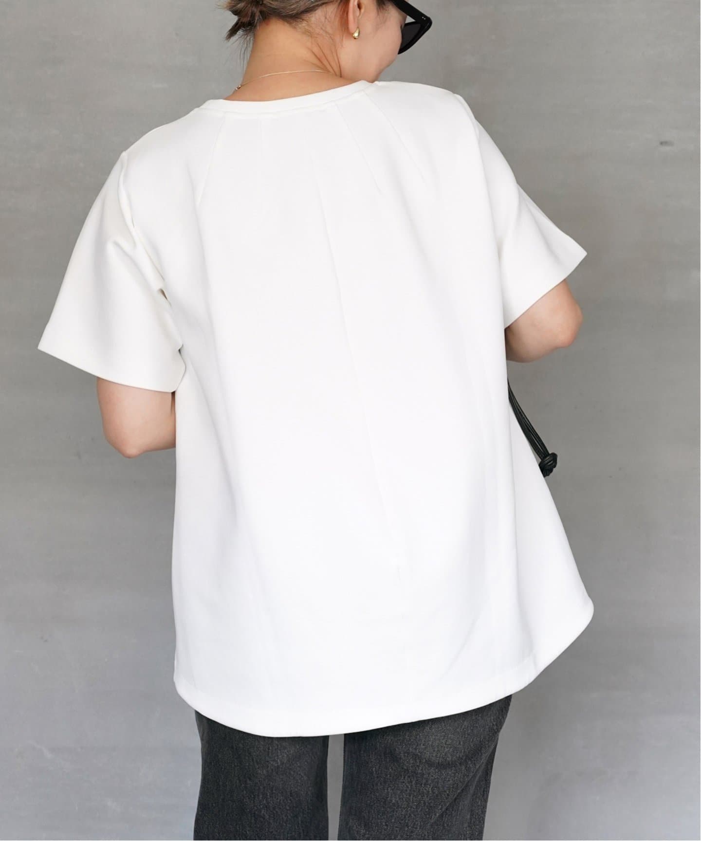 CELERI Cocoon Oversized Tシャツ　ホワイト CELERI Cocoon Oversized Tシャツ（Tシャツ／カットソー