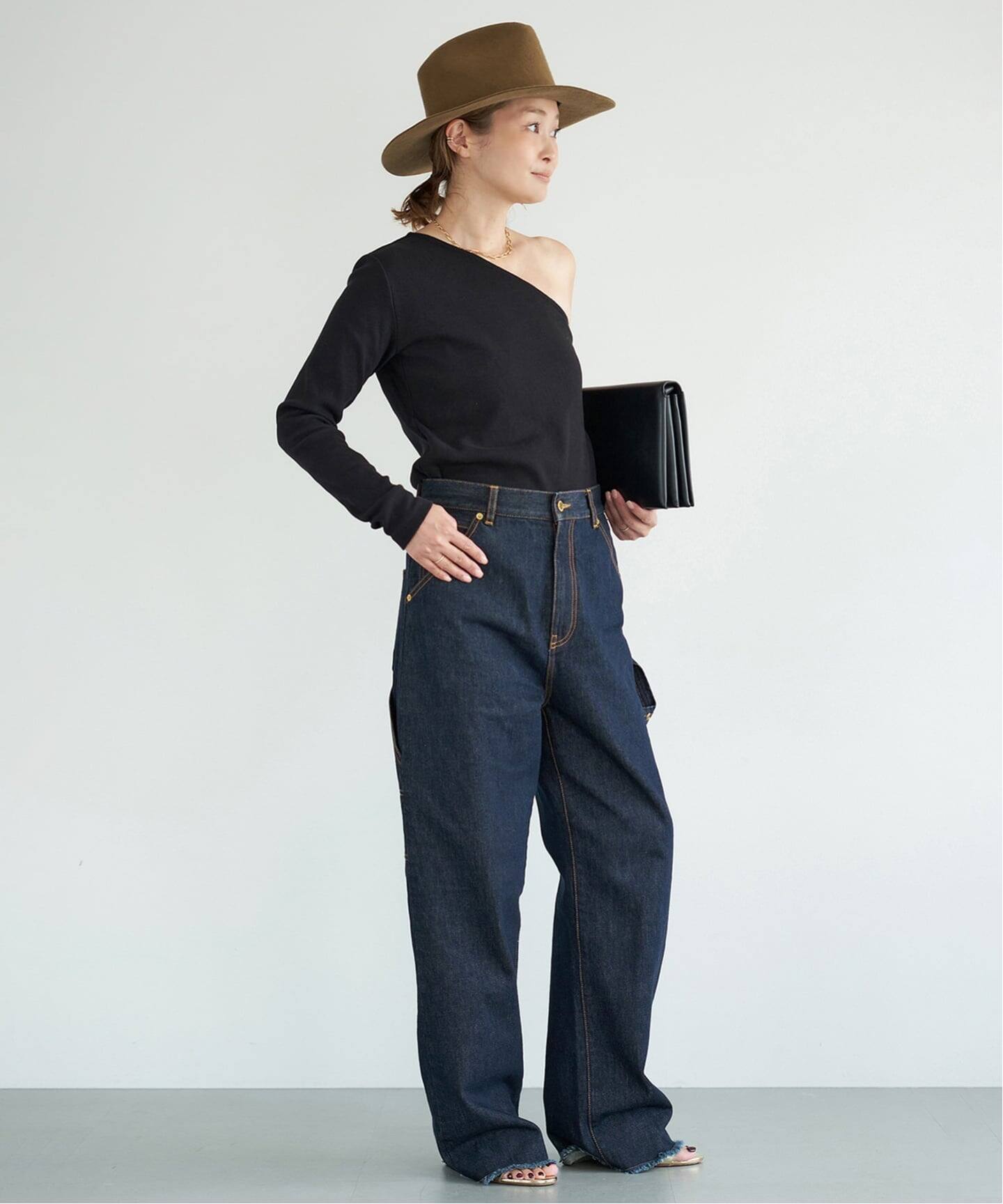 CELERI ワンショルダートップ（Tシャツ／カットソー）｜Deuxieme