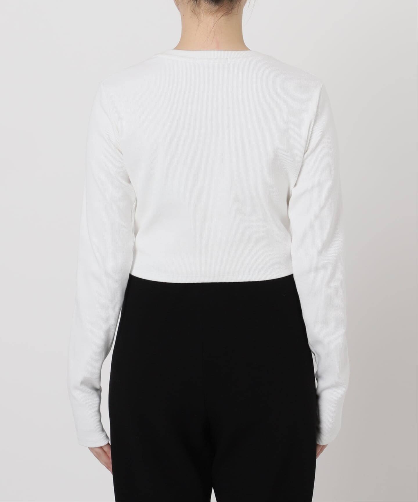 Deuxieme Classe CELERI ロングスリーブ プルオーバー白新品 CELERI ロングスリーブ プルオーバー（スウェット）｜Deuxieme