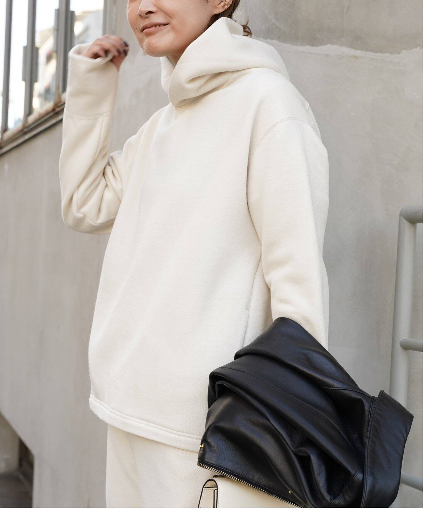 Prime wool フリースプルオーバー（パーカー）｜Deuxieme Classe 