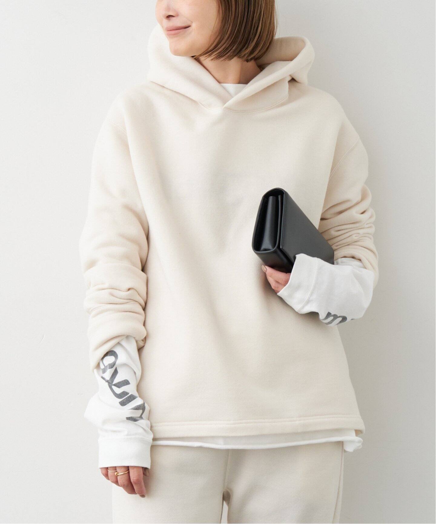 Prime wool フリースプルオーバー（パーカー）｜Deuxieme Classe 