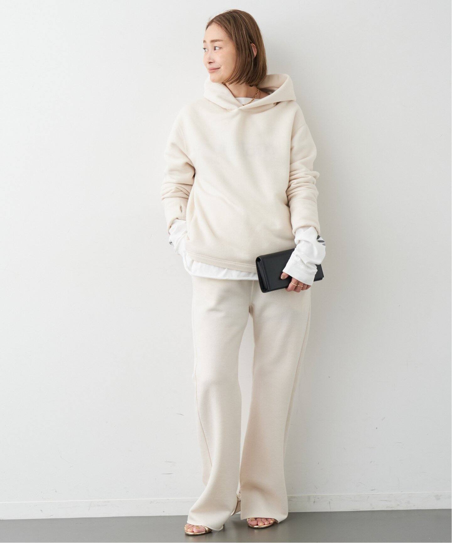 Prime wool フリースプルオーバー（パーカー）｜Deuxieme Classe 