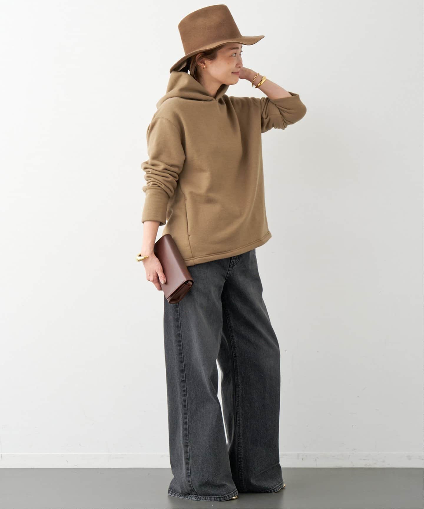 Prime wool フリースプルオーバー（パーカー）｜Deuxieme Classe