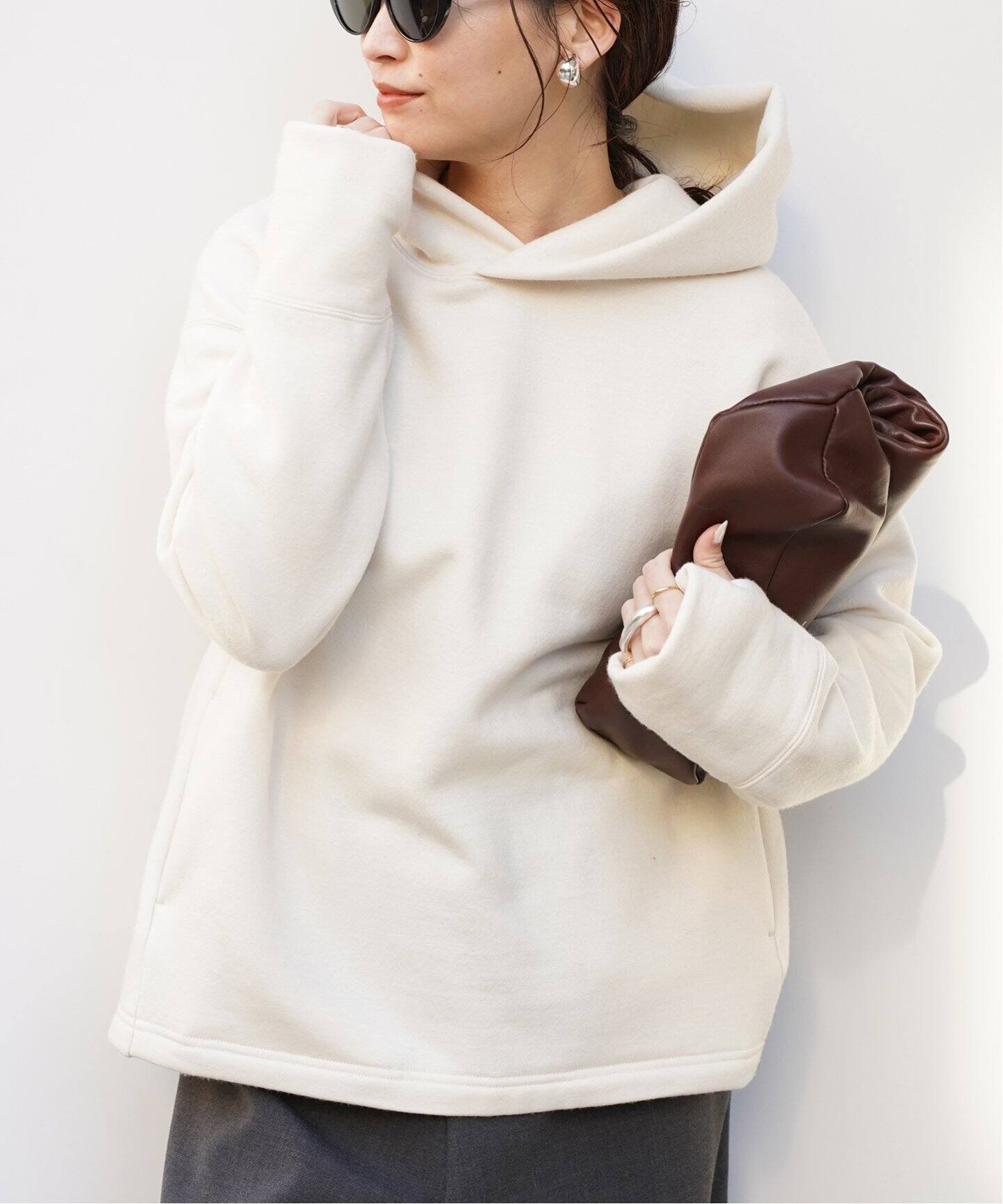 Prime wool フリースプルオーバー（パーカー）｜Deuxieme Classe 