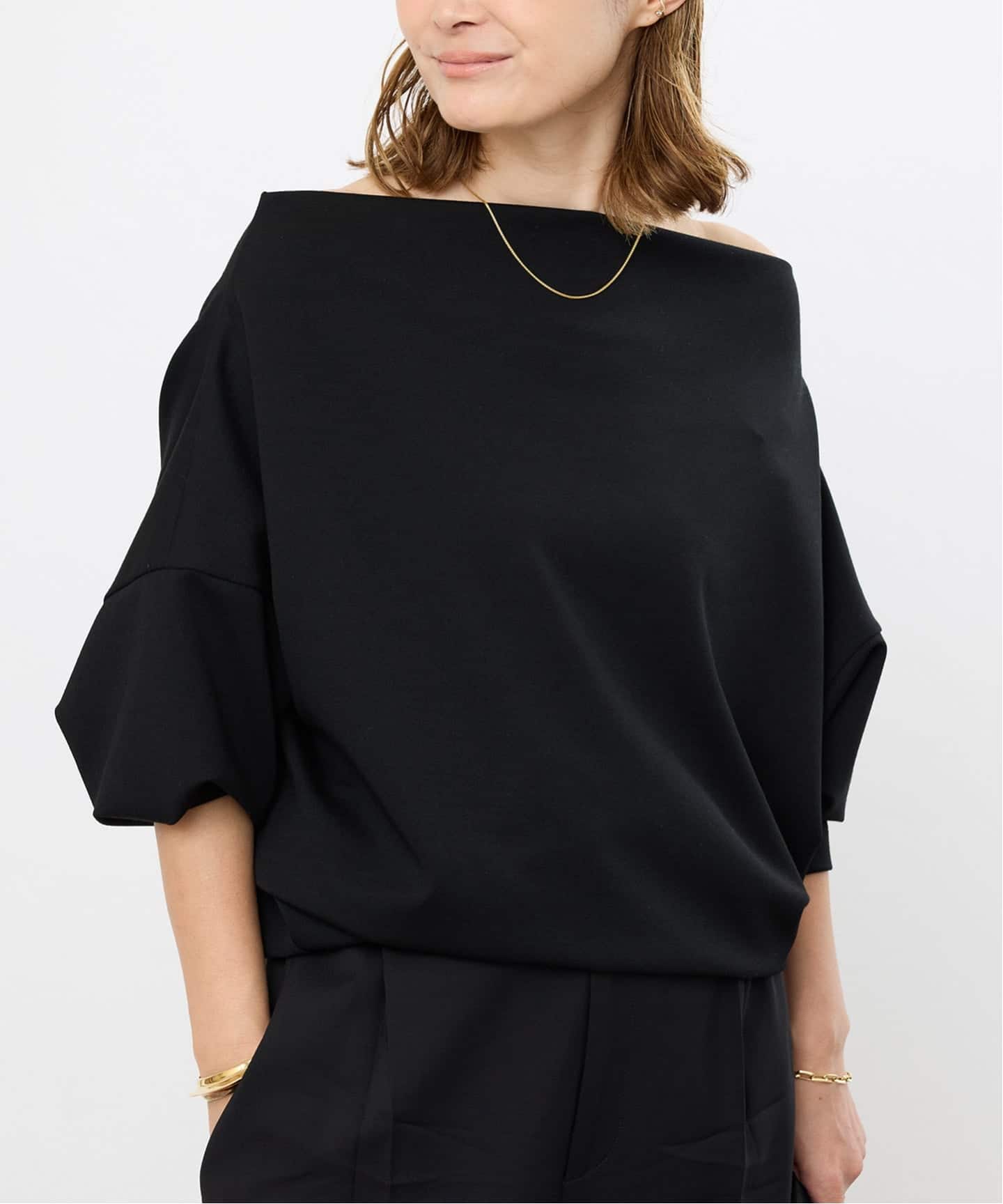 Deuxieme Classe PRIMEWOOL PONTE プルオーバー PRIMEWOOL PONTE プルオーバー（Tシャツ／カットソー）｜Deuxieme