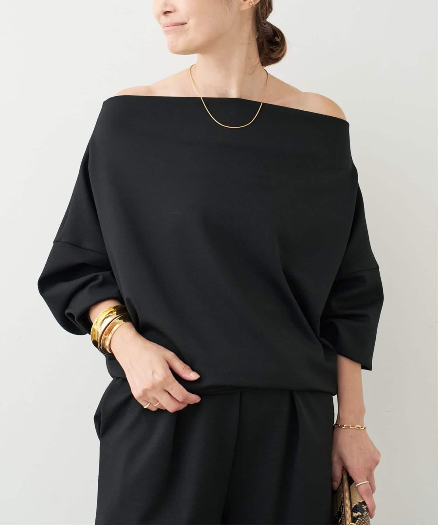 Deuxieme Classe PRIMEWOOL PONTE プルオーバー PRIMEWOOL PONTE プルオーバー（Tシャツ／カットソー）｜Deuxieme