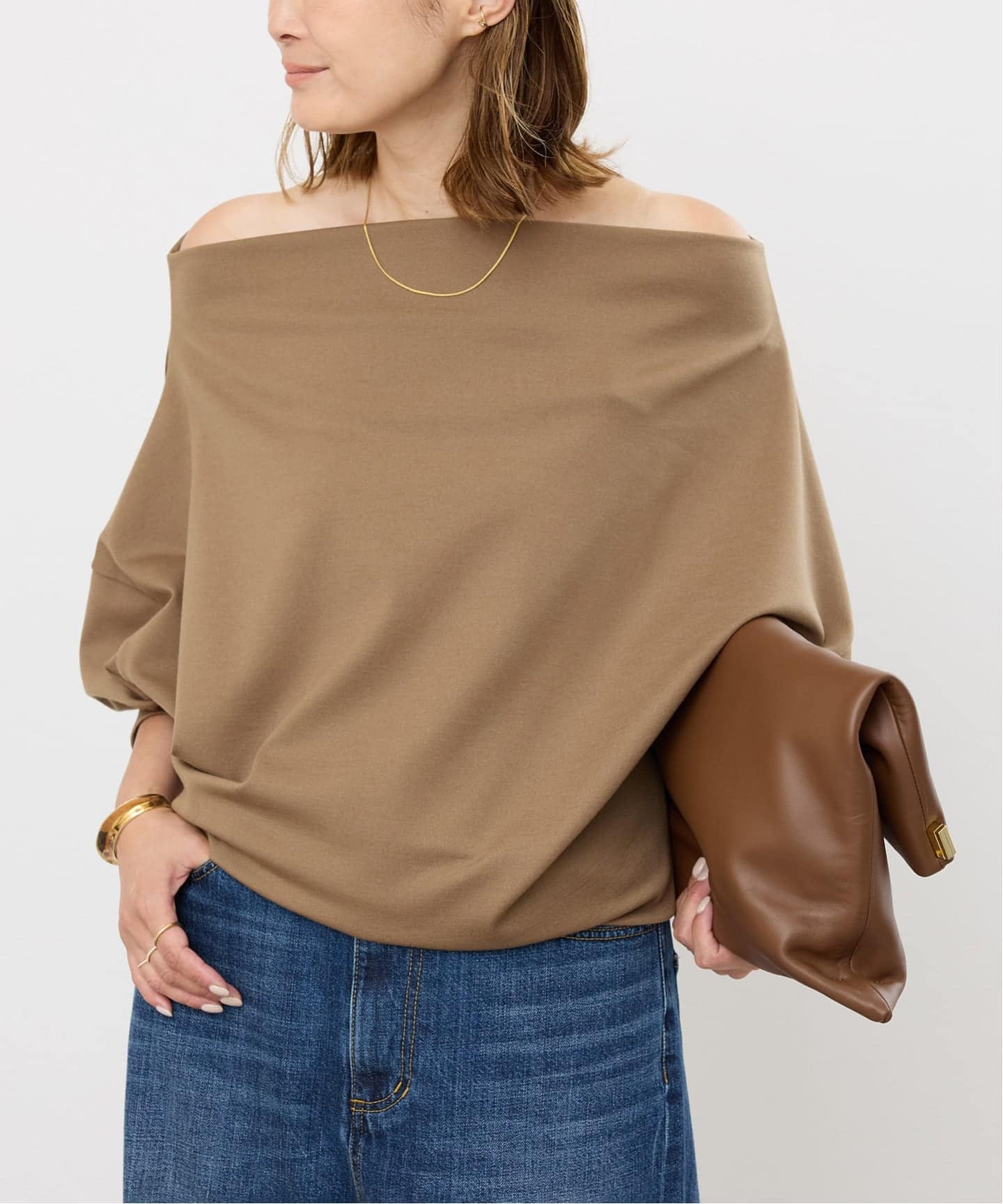 PRIMEWOOL PONTE プルオーバー（Tシャツ／カットソー）｜Deuxieme