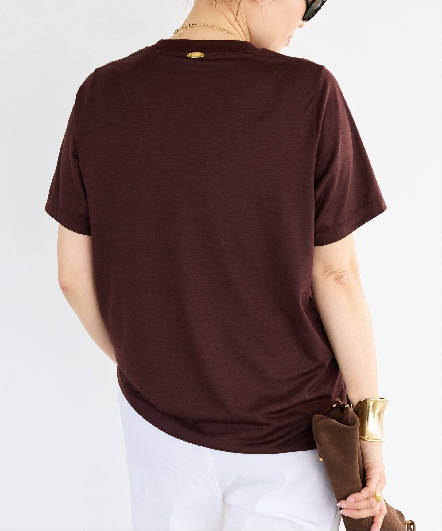 Prime wool jersey Tシャツ（Tシャツ／カットソー）｜Deuxieme Classe 