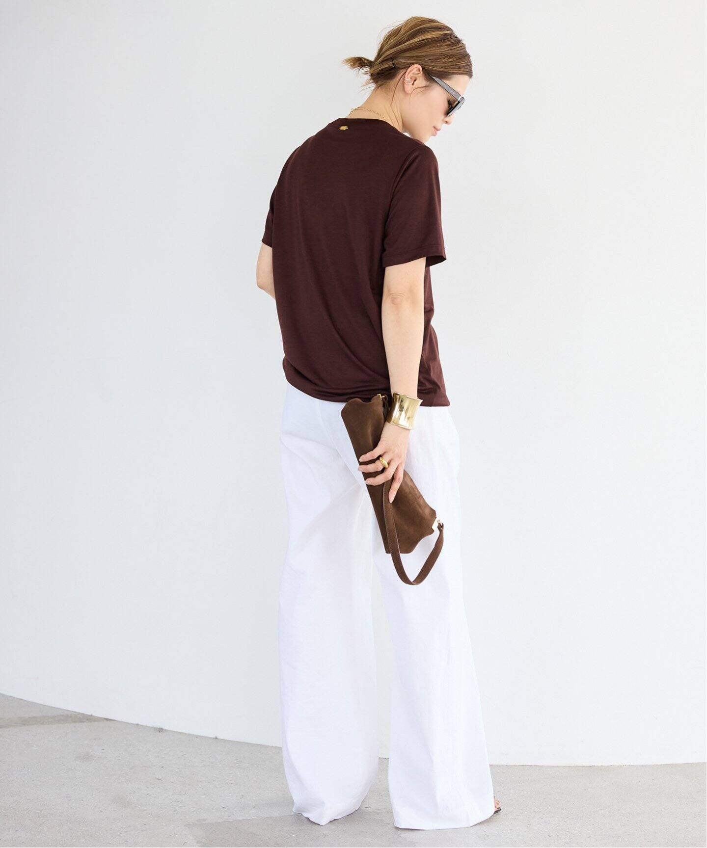Prime wool jersey Tシャツ（Tシャツ／カットソー）｜Deuxieme Classe  