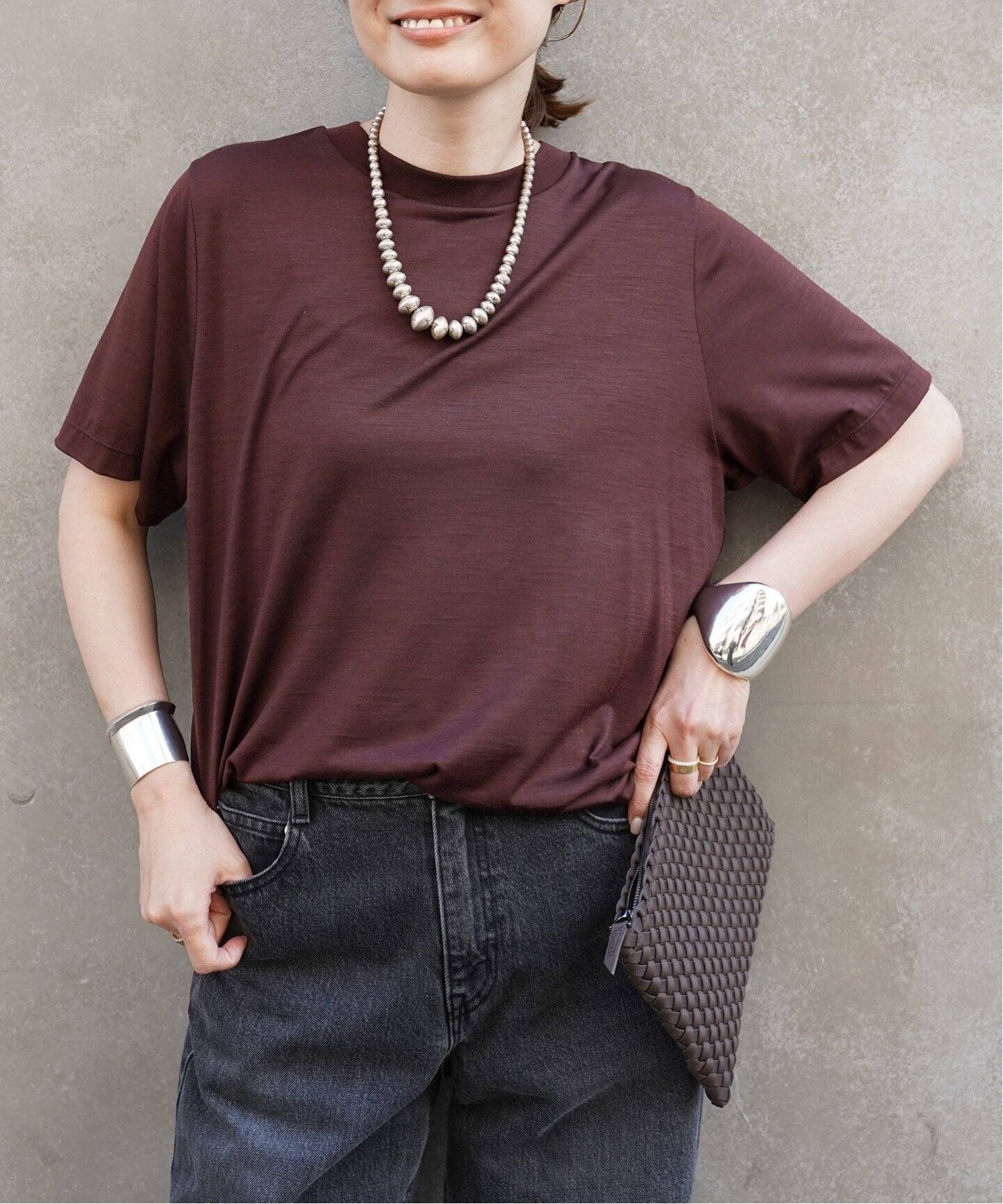 Prime wool jersey Tシャツ（Tシャツ／カットソー）｜Deuxieme Classe  