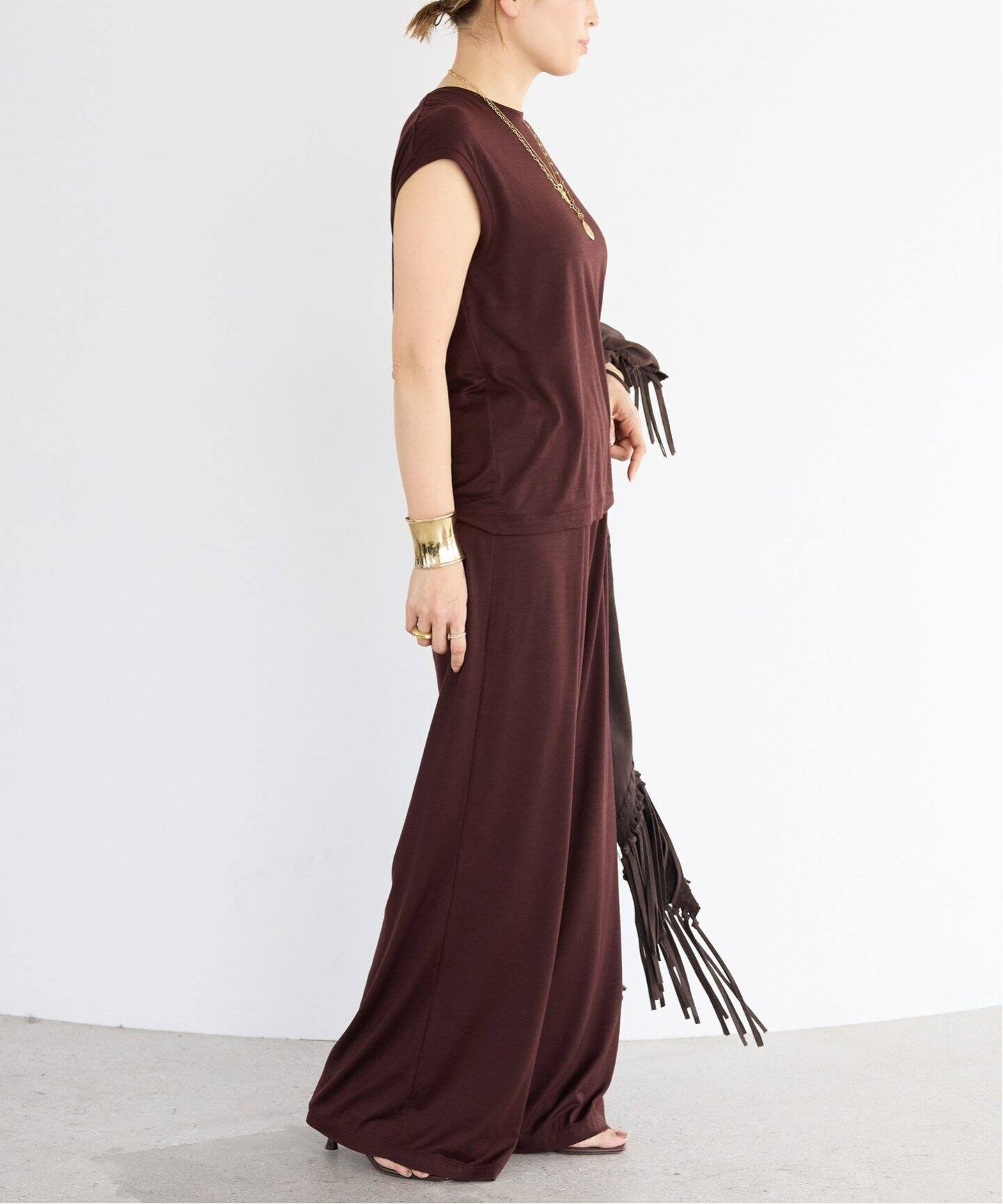 Prime wool jersey タンクトップ（Tシャツ／カットソー）｜Deuxieme  