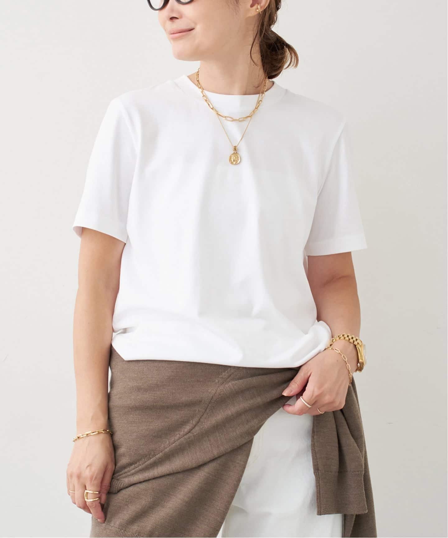 ドゥーズィエムクラスダメージTシャツワンサイズ着痩せこなれ大人上品 Deuxieme Classe｜ドゥーズィエム クラスのTシャツ／カットソー