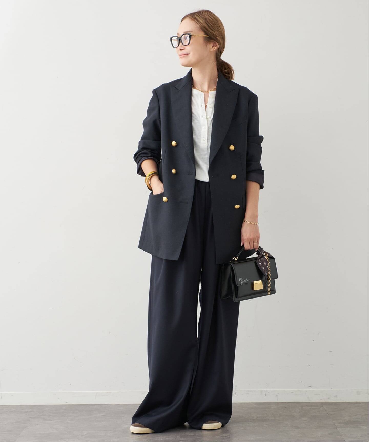 COTTON SLAB HENRY Tシャツ（Tシャツ／カットソー）｜Deuxieme Classe