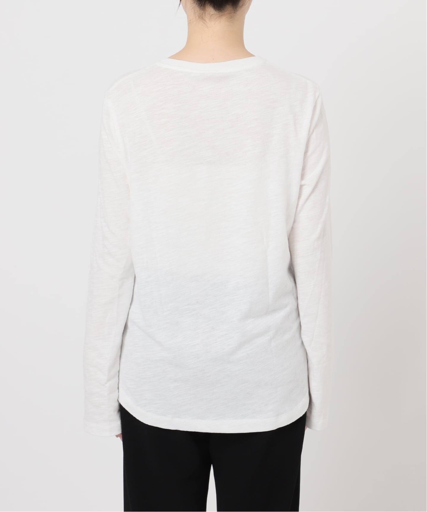 COTTON SLAB HENRY Tシャツ（Tシャツ／カットソー）｜Deuxieme Classe