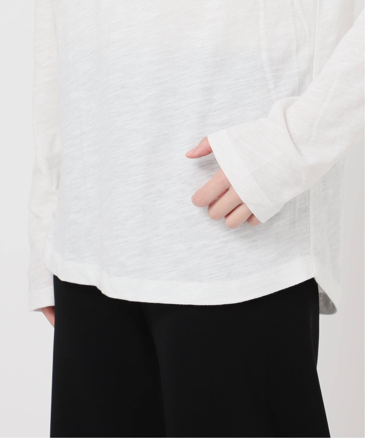 COTTON SLAB HENRY Tシャツ（Tシャツ／カットソー）｜Deuxieme Classe