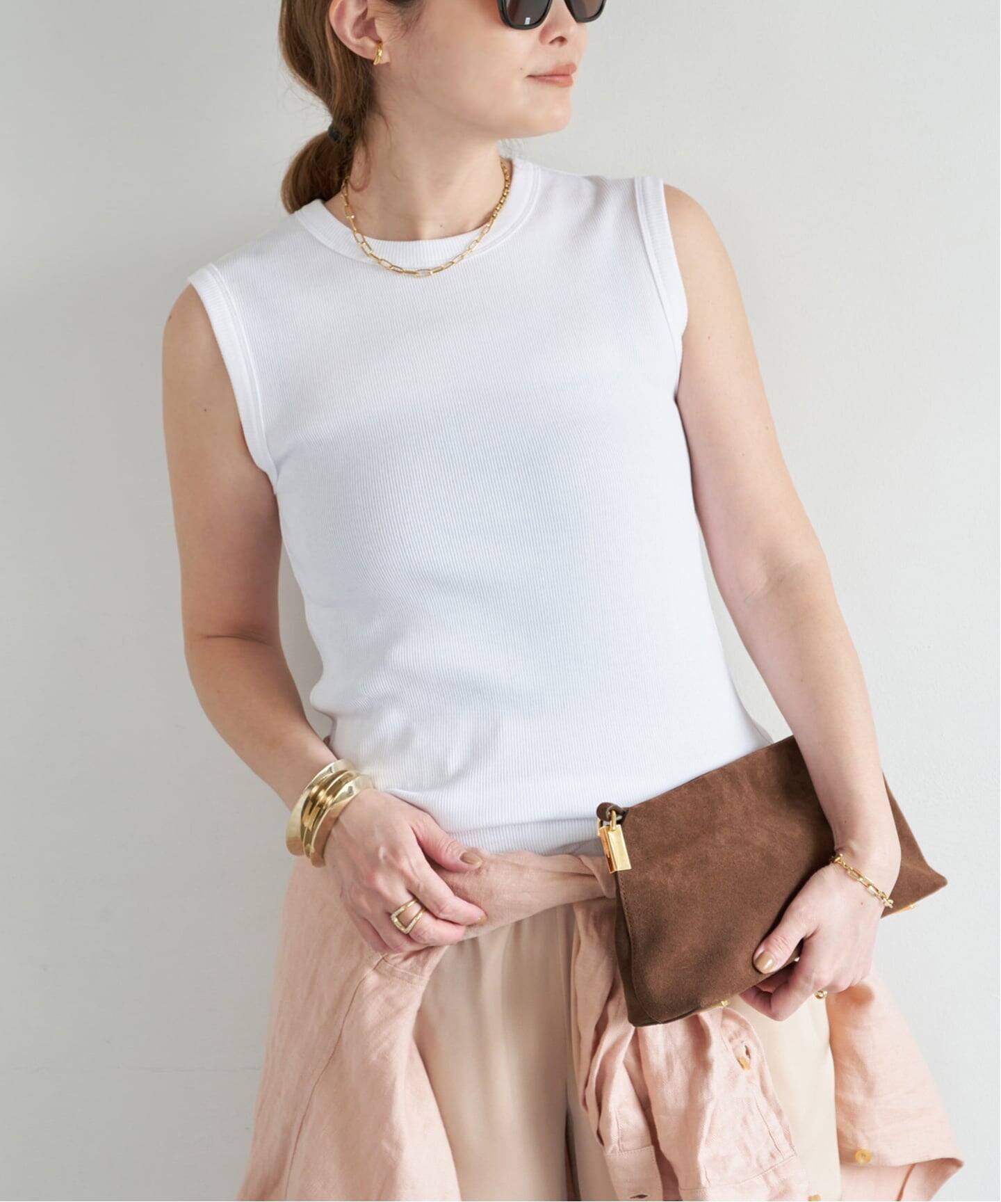 追加 dignity sleeveless（Tシャツ／カットソー）｜Deuxieme Classe 