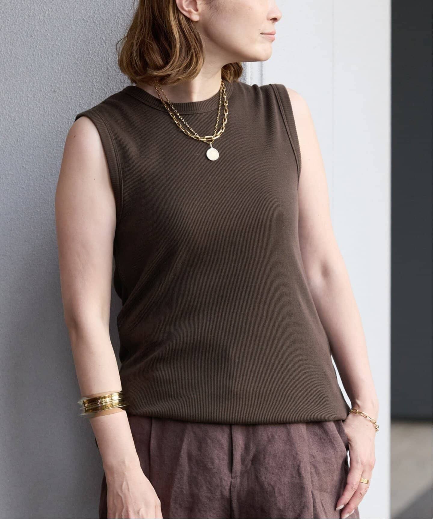 トップス Deuxieme Classe dignity sleeveless dignity sleeveless プルオーバー（Tシャツ／カットソー