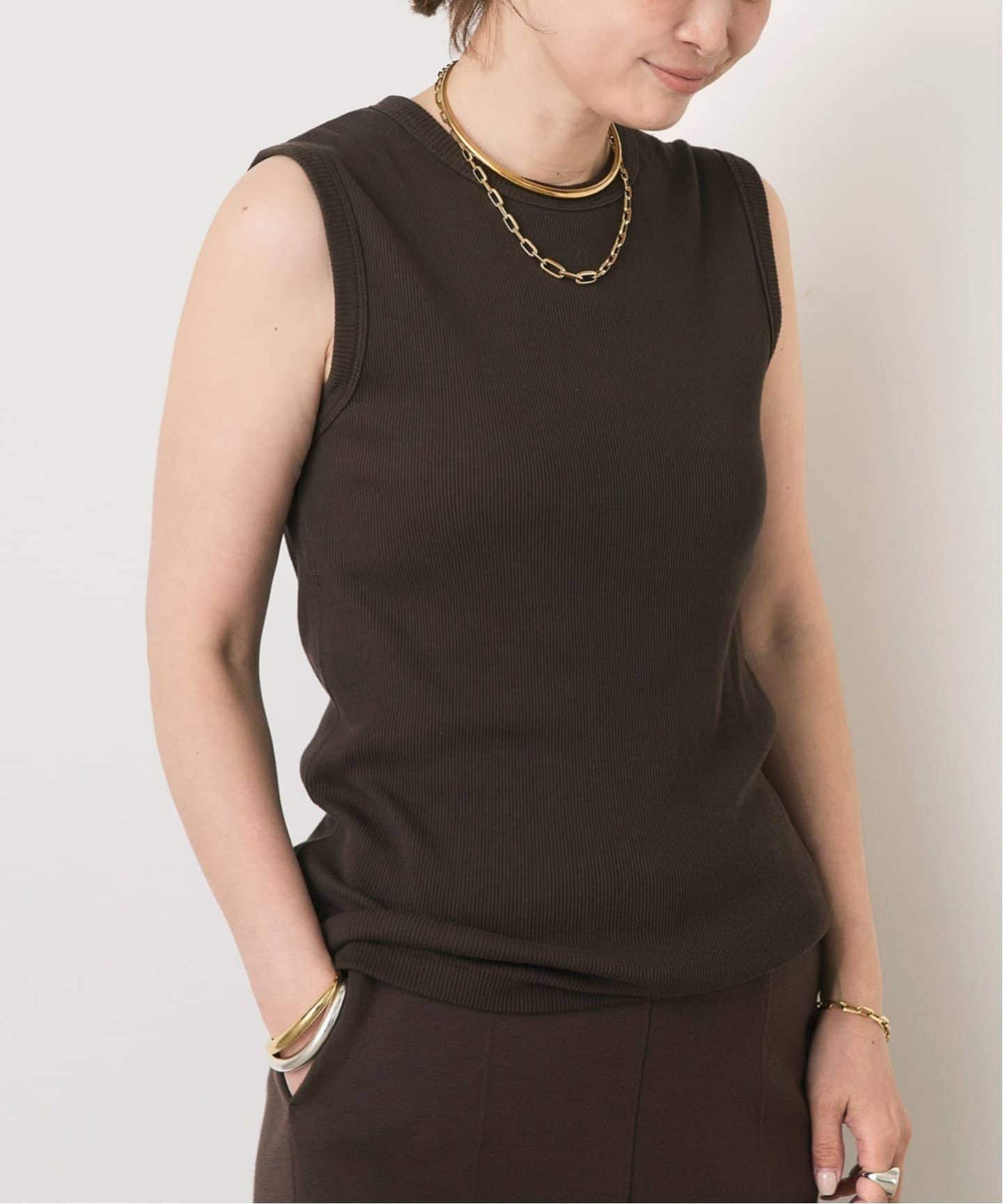トップス Deuxieme Classe dignity sleeveless dignity sleeveless プルオーバー（Tシャツ／カットソー