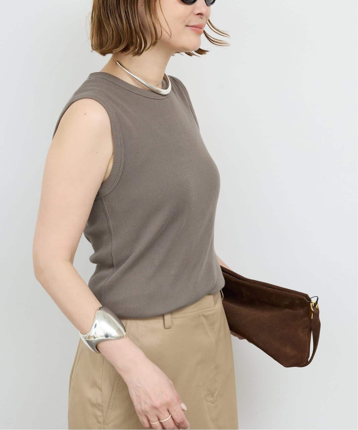 トップス Deuxieme Classe dignity sleeveless Deuxieme Classe tシャツ *追加 dignity sleeveless レディース