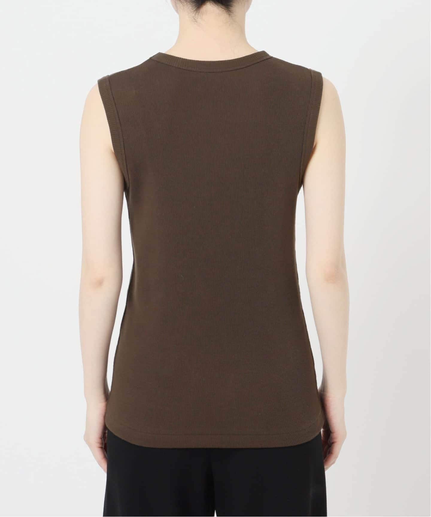 【新品】Deuxieme Classe dignity sleeveless 黒 新品】Deuxieme Classe dignity sleeveless 黒
