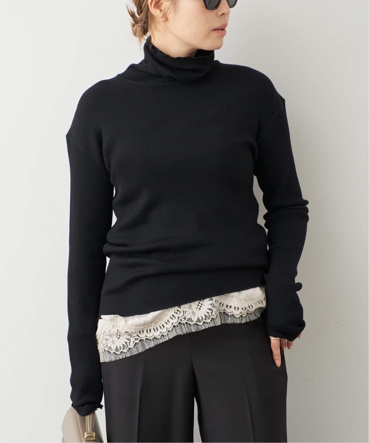 ドゥーズィエムクラス　ribタートル rib タートル（Tシャツ／カットソー）｜Deuxieme Classe