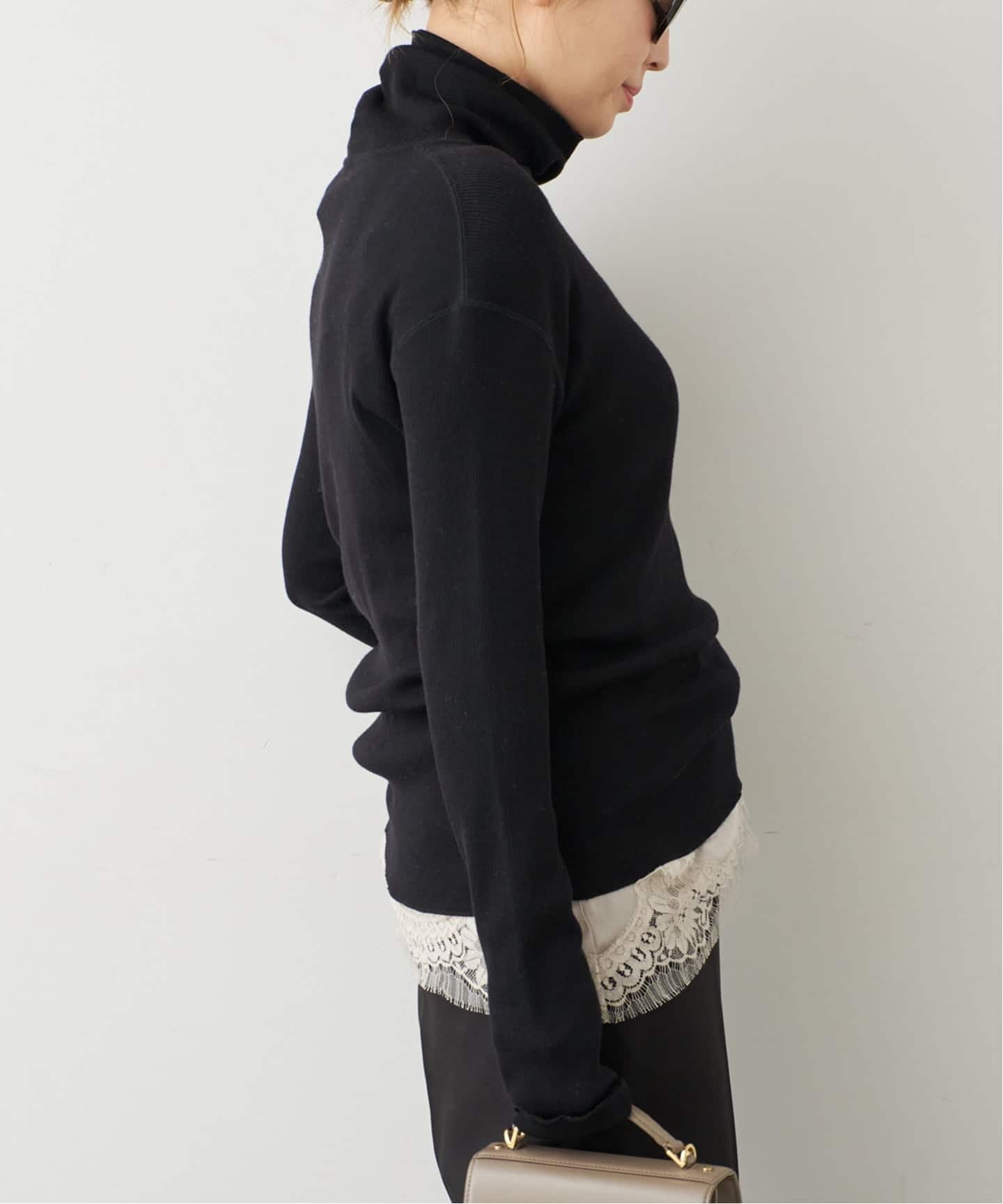 ドゥーズィエムクラス　ribタートル 追加 rib タートル（Tシャツ／カットソー）｜Deuxieme Classe