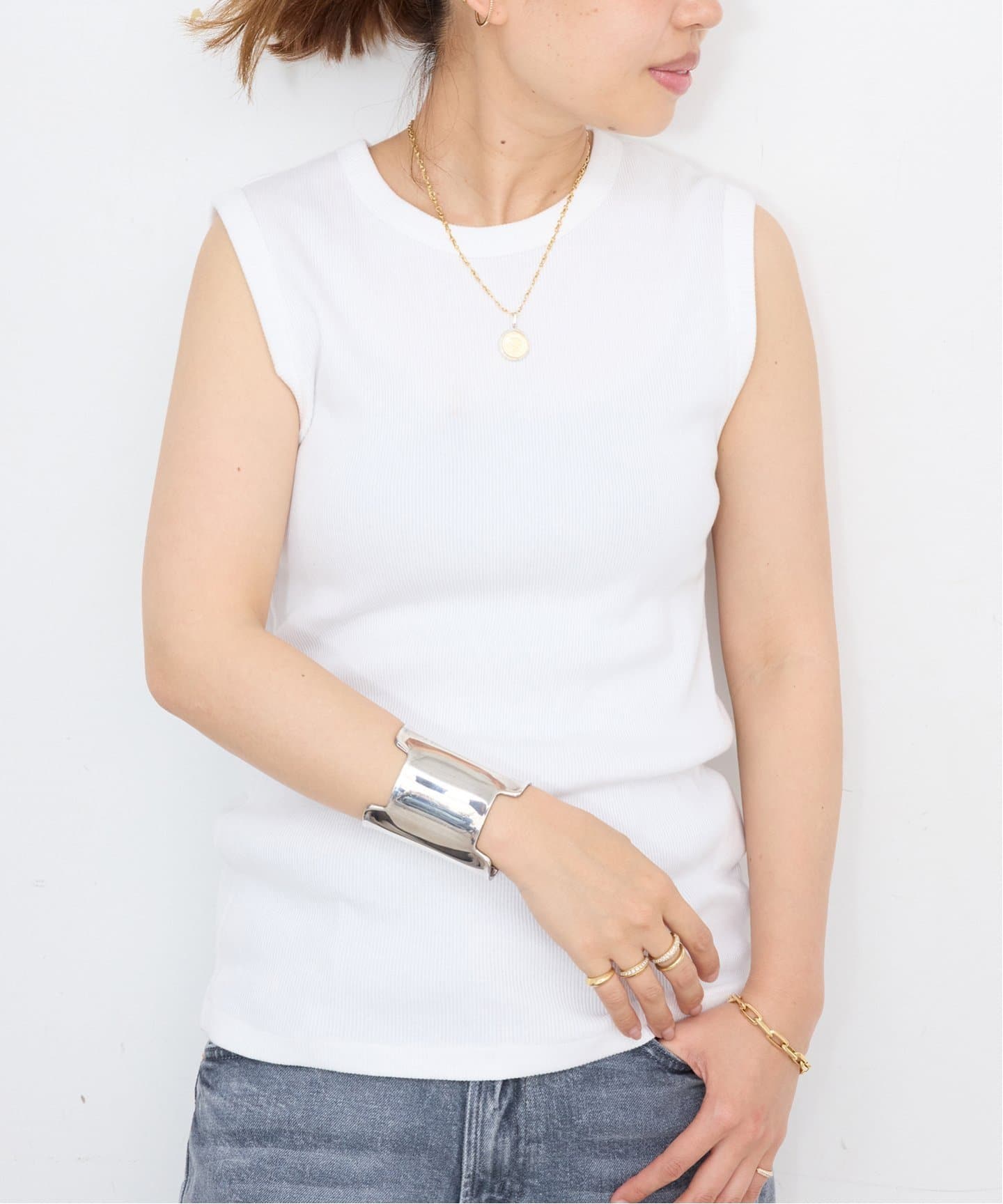 追加 dignity sleeveless（Tシャツ／カットソー）｜Deuxieme