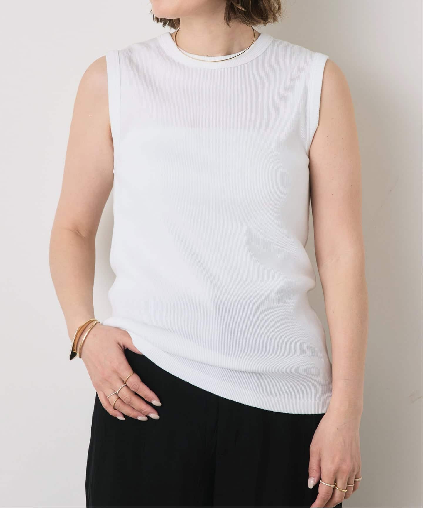 追加 dignity sleeveless（Tシャツ／カットソー）｜Deuxieme Classe