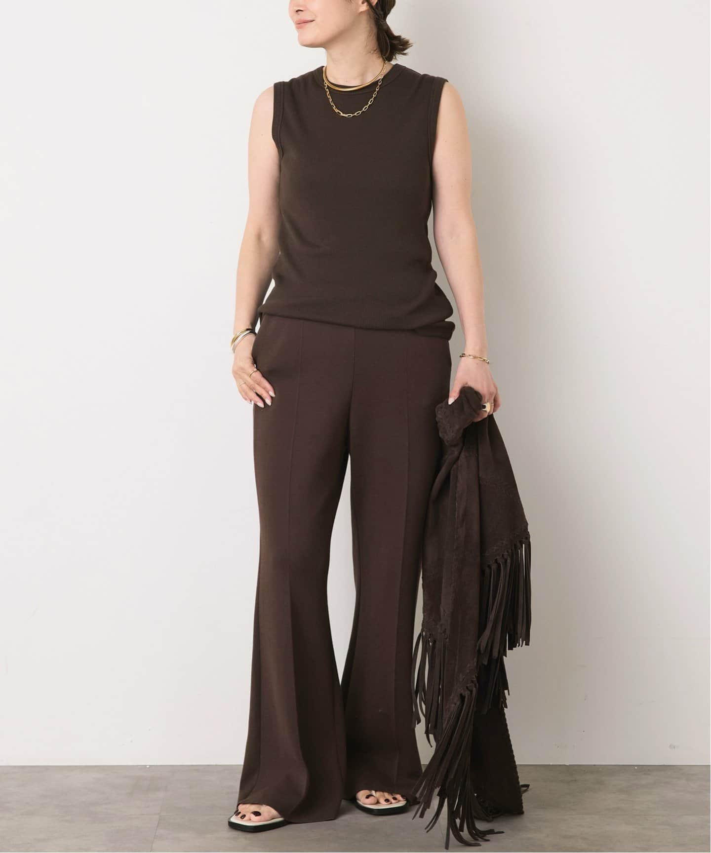 ドゥーズィーエムクラス　dignity sleeveles　ベージュ　極美品 Deuxieme Classe tシャツ *追加 dignity sleeveless レディース
