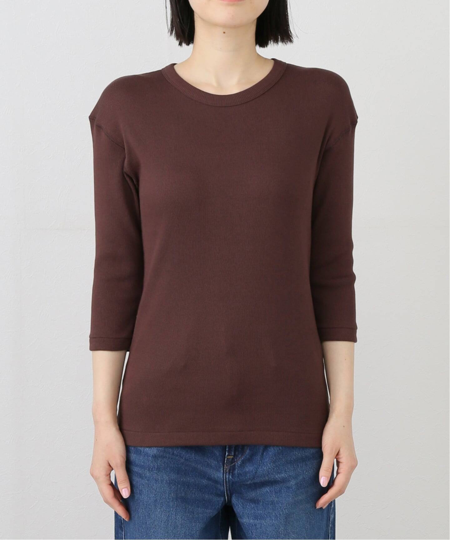 未使用品Deuxieme Classe Dignity Tシャツブラックブラウン 追加 Dignity Tシャツ（Tシャツ／カットソー）｜Deuxieme Classe