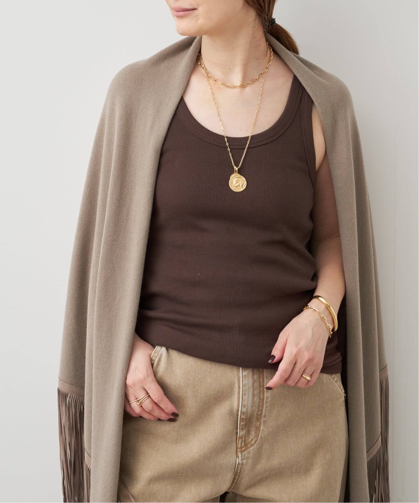 rib タンクトップ（タンクトップ）｜Deuxieme Classe（ドゥーズィエム  