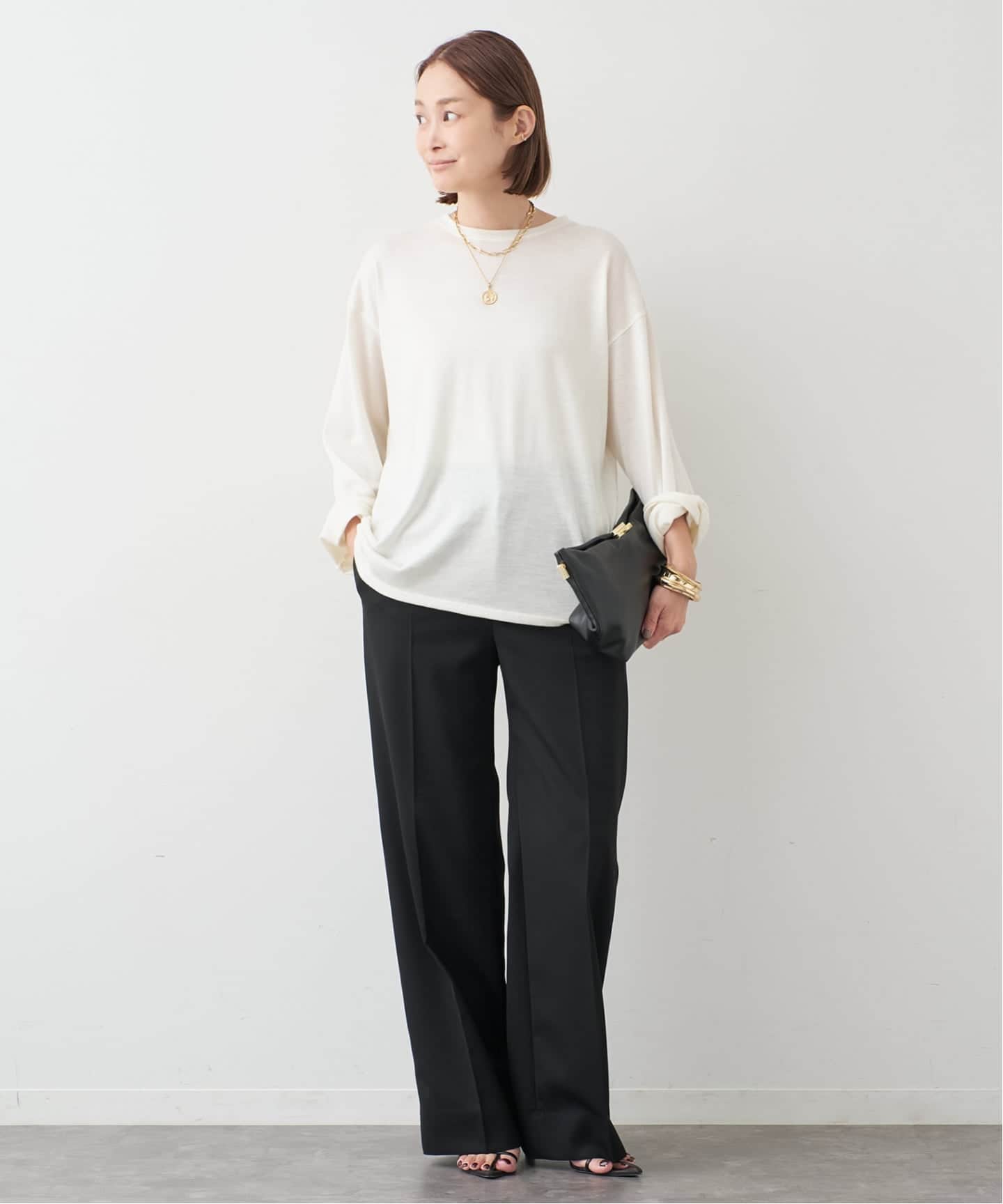 ドゥーズィエムクラス Ladylike Tシャツ 白 未使用品 定価24200円 追加 Ladylike Tシャツ（Tシャツ／カットソー）｜Deuxieme Classe