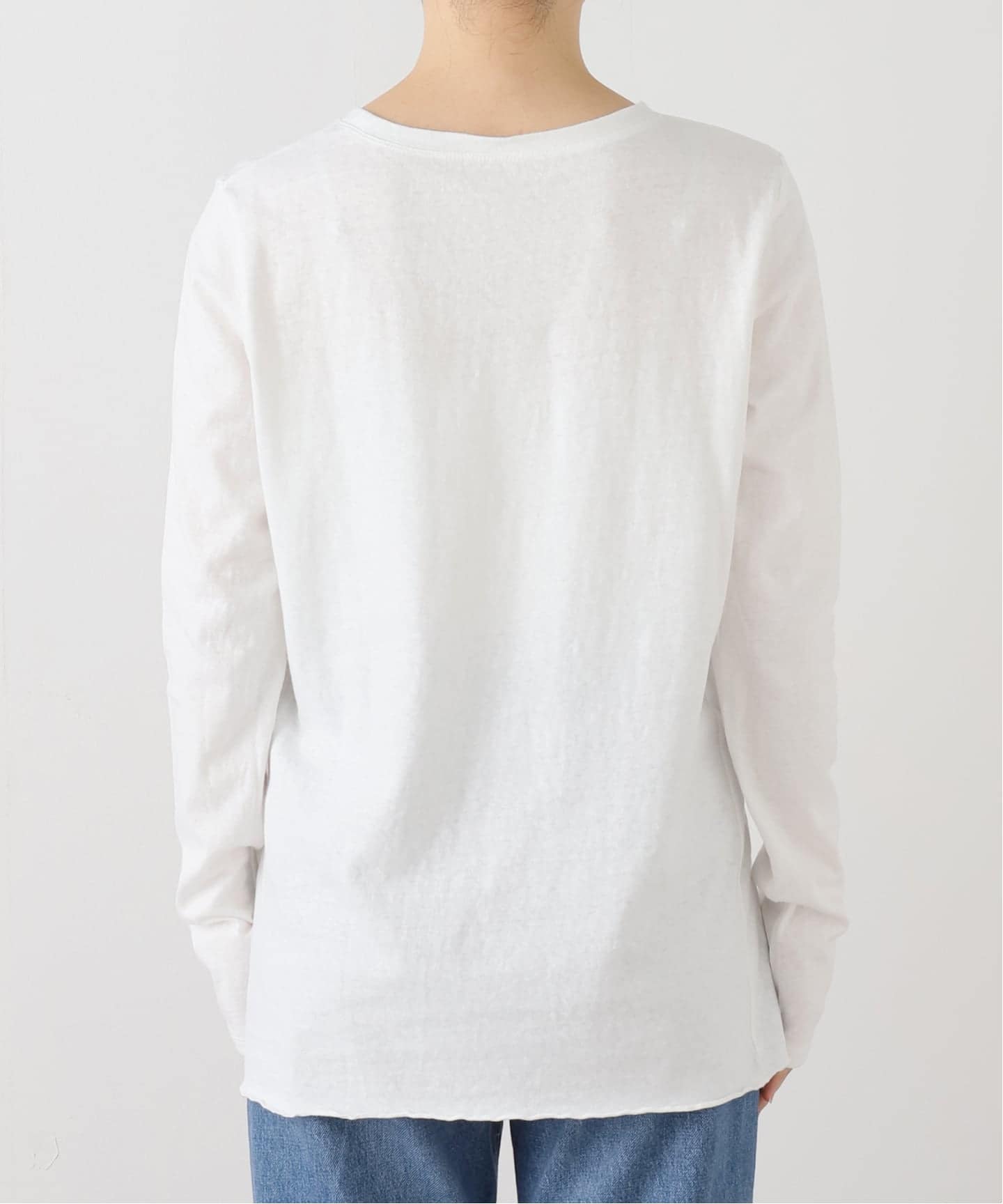 Deuxieme Classe Layering Tシャツ　ホワイト　長袖 Layering Tシャツ（Tシャツ/カットソー）｜Deuxieme Classe