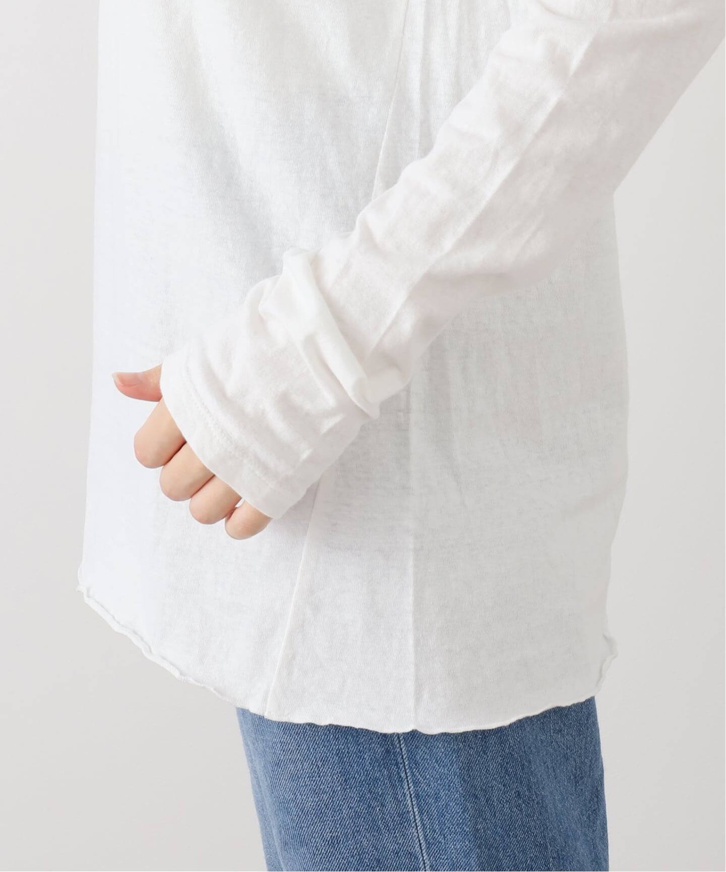 ドゥーズエムクラス_ダンボールカットソー_ホワイト Layering Tシャツ（Tシャツ／カットソー）｜Deuxieme Classe