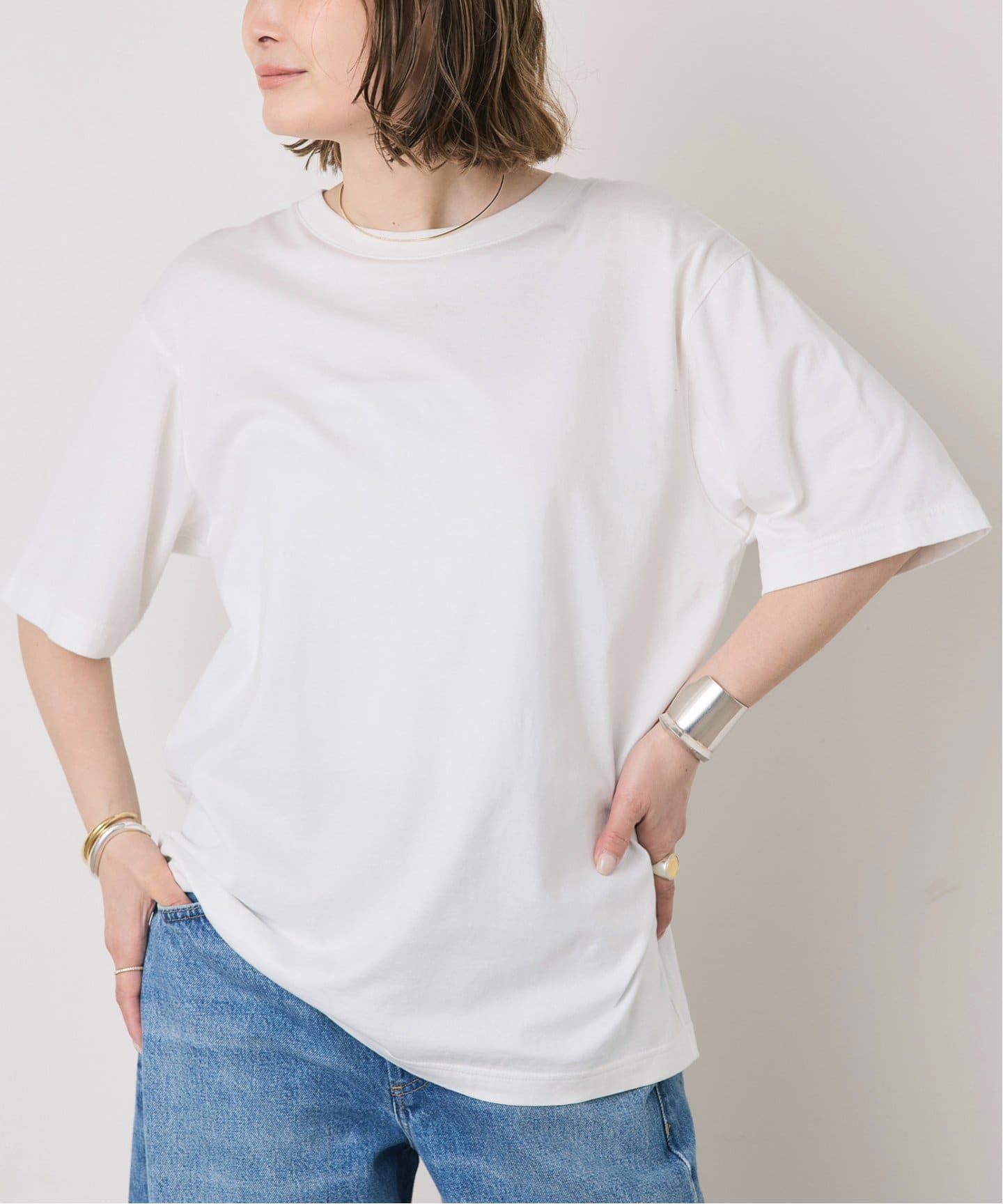 追加 Shapely Tシャツ（Tシャツ／カットソー）｜Deuxieme Classe