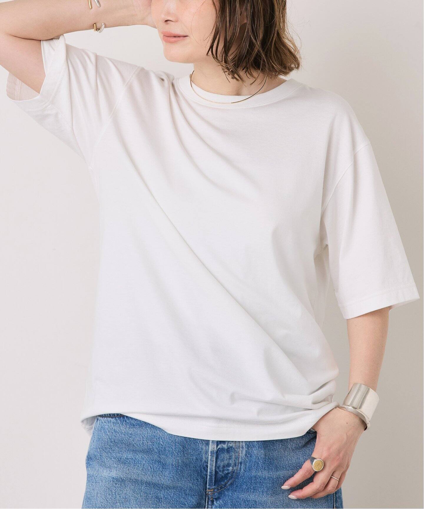 追加 Shapely Tシャツ（Tシャツ／カットソー）｜Deuxieme Classe