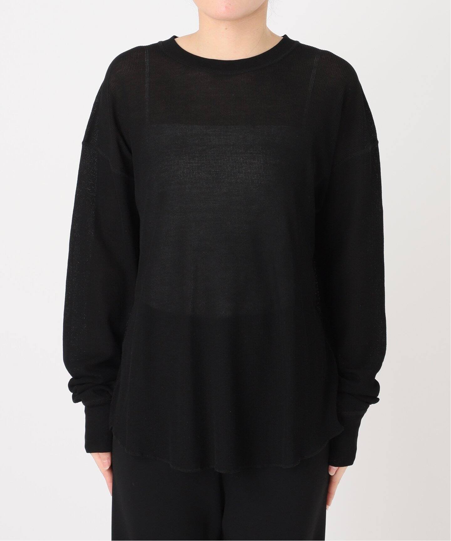 Deuxieme Classe tシャツ *New Sheer Waffle Tシャツ レディース