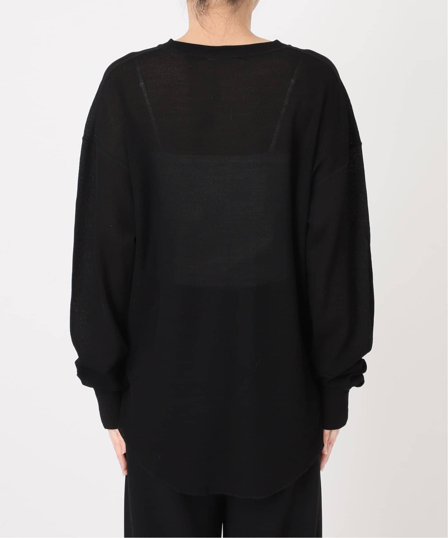 Sheer Waffle Tシャツ（Tシャツ／カットソー）｜Deuxieme Classe