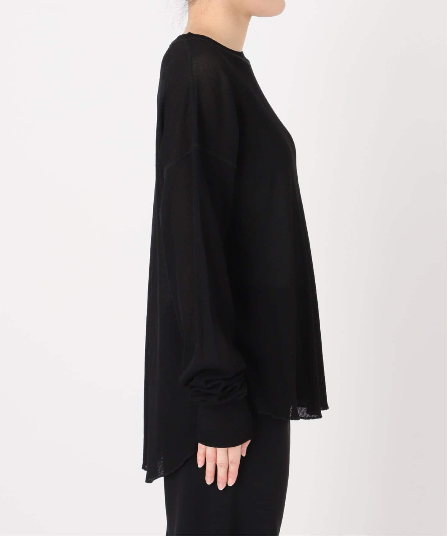 New Sheer Waffle Tシャツ（Tシャツ／カットソー）｜Deuxieme