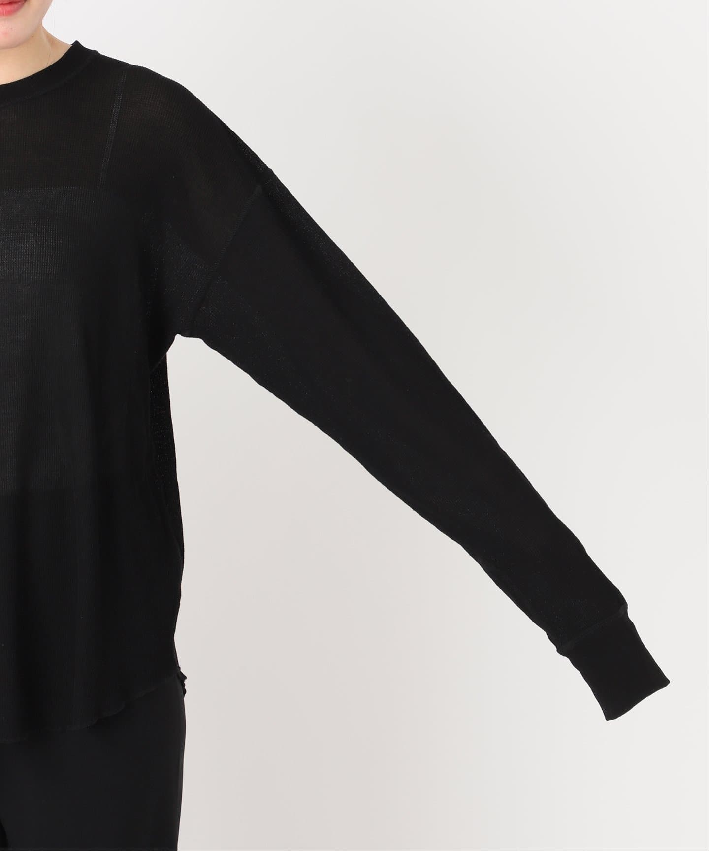 New Sheer Waffle Tシャツ（Tシャツ／カットソー）｜Deuxieme